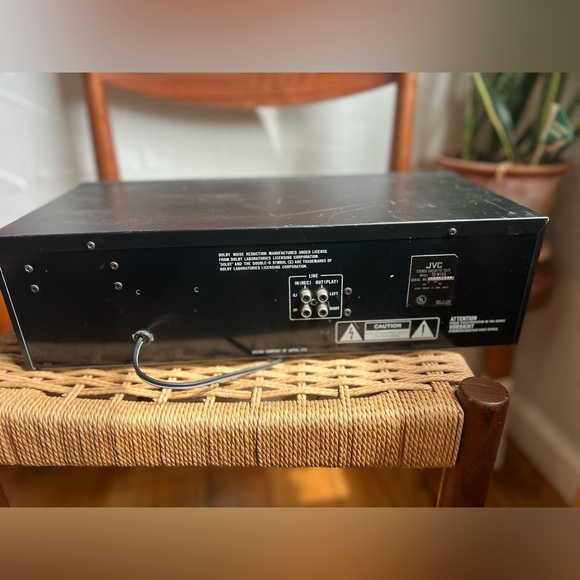 Vintage JVC TD-W106 Stereo Double Cassette Deck Dual Tape Player Recorder Audio - Picture 4 of 8